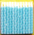 Blue Color Diamond Birthday Candles , Decorative Cake Candles For Wedding / Fe